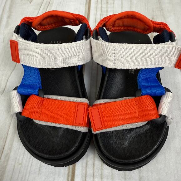 Baby Gap Toddler Color Block Sporty Sandals 5/6C - Picture 2 of 5